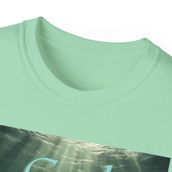 Our "God WILL Provide" design with a Fish with a Coin in its mouth Inspirational Christian Unisex Cotton T-Shirt, Faith Spiritual Apparel - Image 31