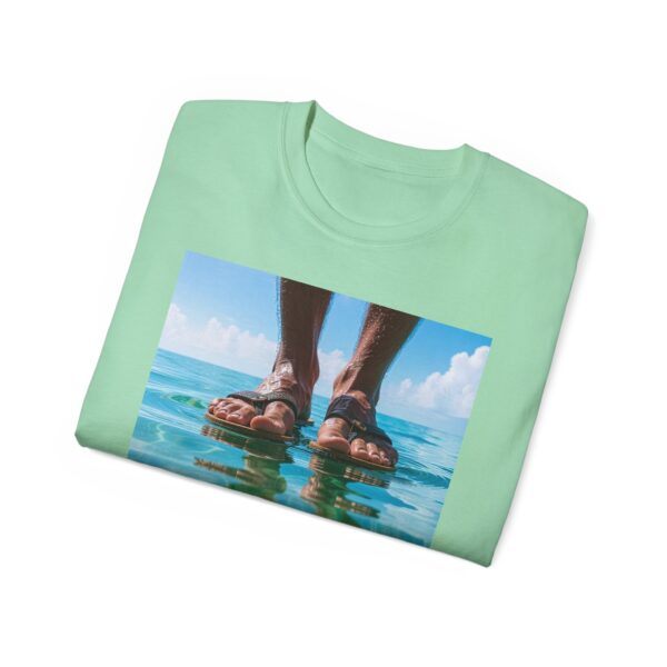 Our "TRUST" 'Walk on water' Inspirational Design Vintage Christian Faith Apparel Unisex Cotton T-Shirt Thoughtful Quote Trust in God - Image 32