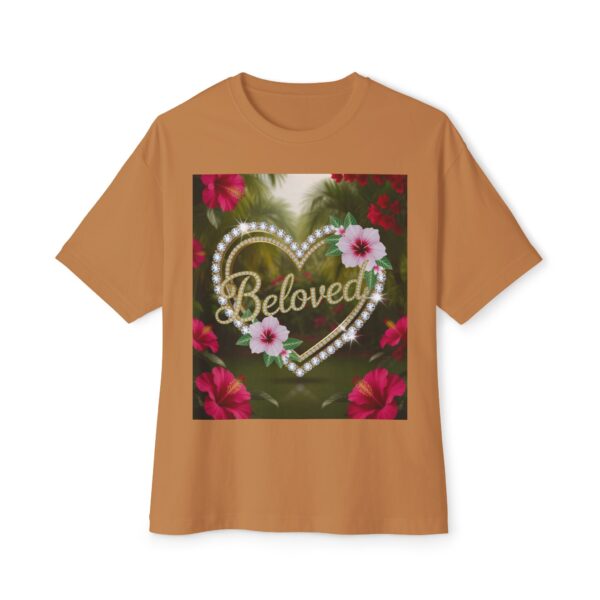 Our "BELOVED" Biblical 'Garden' Unisex Tee Inspirational Christian Tshirt for Men and Women, Oversized Shirt, Boxy Top Tee Shirt - Image 17