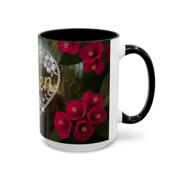 Our "Amen" Inspirational 'Diamond Ring Heart' Design Accent Coffee Mug, Perfect for Wedding Gifts, Love & Faith Decor, Philippians 4:8 - Image 18
