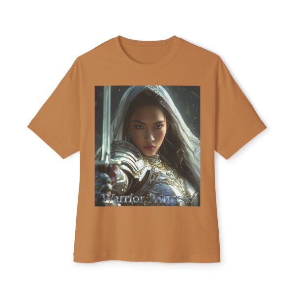 Our Inspirational "Warrior Princess" 'Diana' Biblical Christian Unisex Oversized Boxy Tshirt for Men and Women, Boxy Top, Unisex Tee Shirt - Image 16