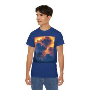 Our 'Storm Light' design! Celebrate the Beauty of Creation Tropical Storm Inspirational Design Vintage Unisex Cotton T-Shirt Philippians 4:8