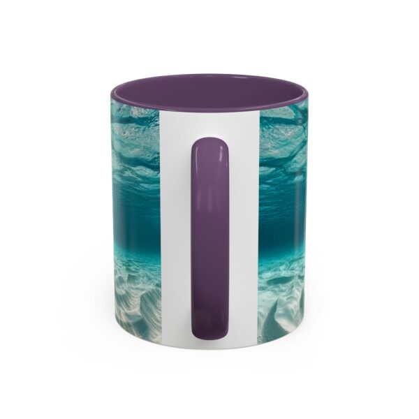 Our "Dolphins at Rest" design Accent Coffee Mug, Perfect for Wedding Gifts, Inspirational Decor, Beauty of God's Creation, Tea Cup, Ceramic - Image 48