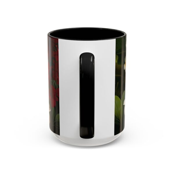 Our "Amen" Inspirational 'Solid Pink Heart' design Accent Coffee Mug, Perfect for Wedding Gifts, Love & Faith Decor, Philippians 4:8 - Image 20