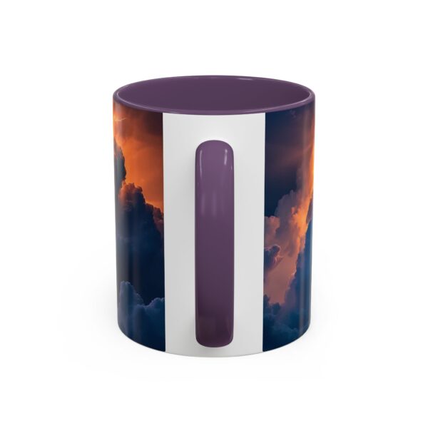 Our 'Storm Light' "Fire Inside" design Accent Coffee Mug, Perfect for Wedding Gifts, Inspirational Beauty of God's Creation, Tea Cup Ceramic - Image 48