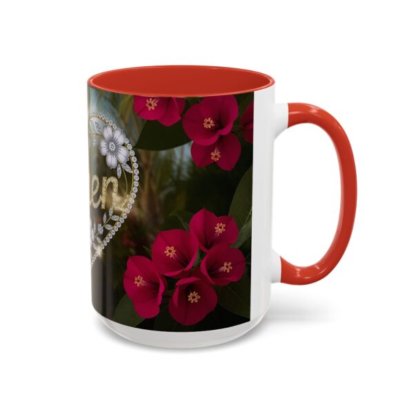 Our "Amen" Inspirational 'Diamond Ring Heart' Design Accent Coffee Mug, Perfect for Wedding Gifts, Love & Faith Decor, Philippians 4:8 - Image 30