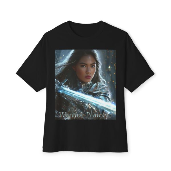 Our Inspirational "Warrior Princess" 'Angela' Biblical Christian Unisex Oversized Boxy Tshirt for Men and Women, Boxy Top, Unisex Tee Shirt - Image 9