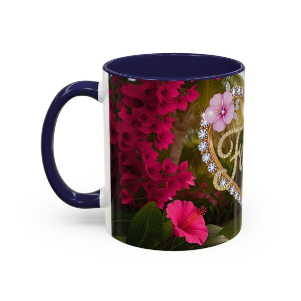 Our "Faith" 'Diamond Ring Heart' Inspirational design Accent Coffee Mug, Perfect for Wedding Gifts, Love & Faith Decor, Philippians 4:8 - Image 7
