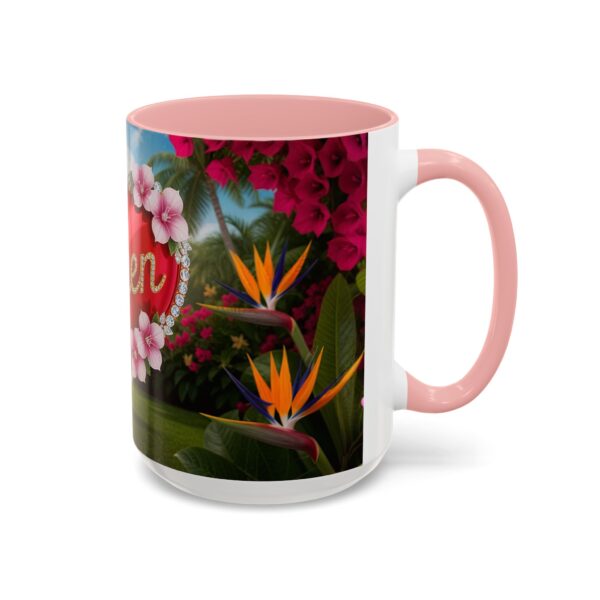 Our "Amen" Inspirational 'Solid Red Heart' Design Accent Coffee Mug, Perfect for Wedding Gifts, Love & Faith Decor, Philippians 4:8 - Image 26