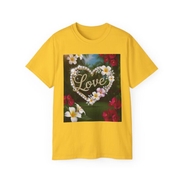 Our "Love" Inspirational 'Diamond Ring Heart' Design Vintage Christian Faith Apparel Unisex Cotton T-Shirt Thoughtful Quote, Philippians 4:8 - Image 21