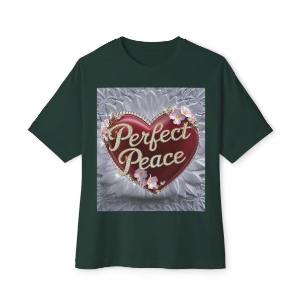 Our "PERFECT PEACE" Biblical Unisex Tee Inspirational Christian Tshirt for Men and Women, Oversized Shirt, Boxy Top, Unisex Tee Shirt, - Image 29