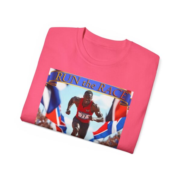 Our "RUN the RACE to WIN" Biblical, Inspirational Christian Unisex Cotton T-Shirt, Faith Spiritual Apparel, Love Gift - Image 56