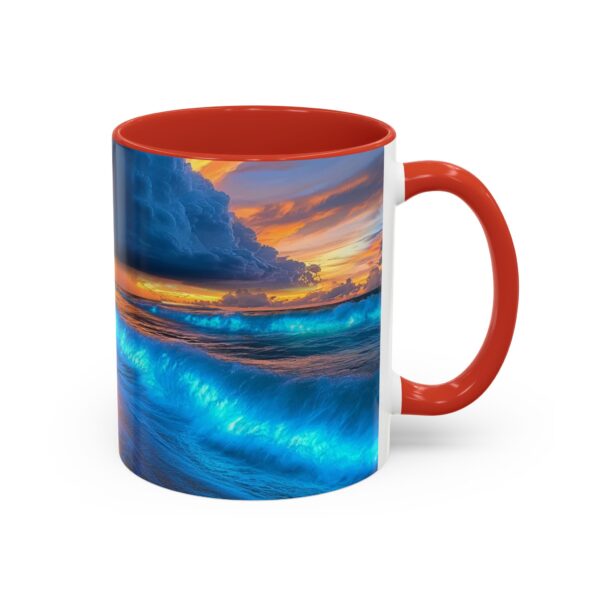 Our "Night Lights-Philippines" design Accent Coffee Mug, Perfect for Wedding Gifts, Inspirational Decor Beauty of God's Creation Tea Ceramic - Image 14
