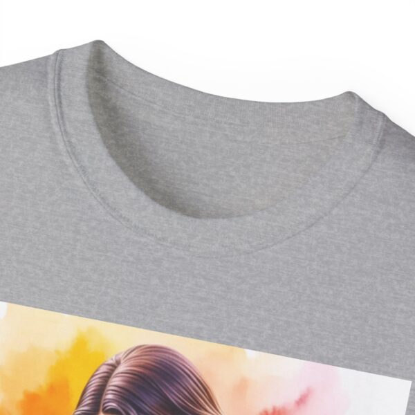Our "God is Love" series with Jesus hugging Grandmother, Inspirational Christian Unisex Cotton T-Shirt, Faith Spiritual Apparel, Love Gift - Image 8