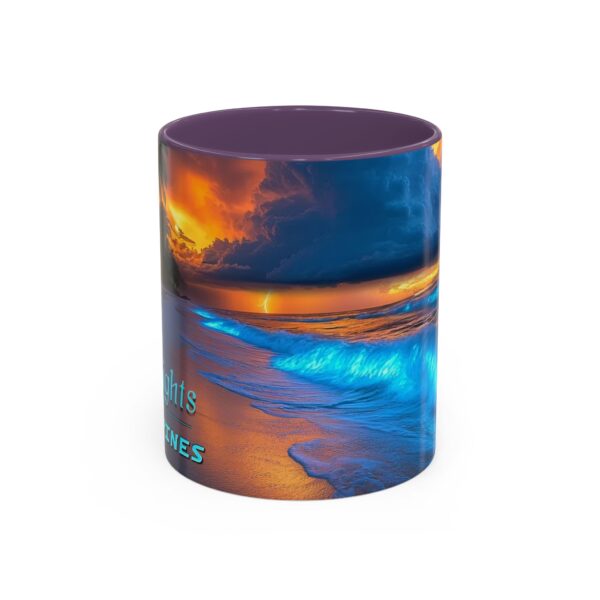 Our "Night Lights-Philippines" design Accent Coffee Mug, Perfect for Wedding Gifts, Inspirational Decor Beauty of God's Creation Tea Ceramic - Image 45