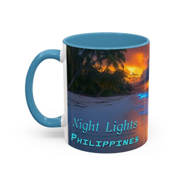 Our "Night Lights-Philippines" design Accent Coffee Mug, Perfect for Wedding Gifts, Inspirational Decor Beauty of God's Creation Tea Ceramic - Image 35