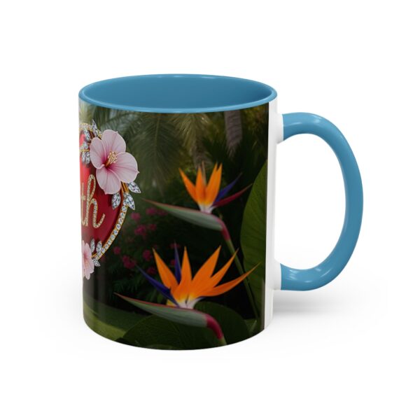 Our "Faith" 'Solid Red Heart' inspirational Design Accent Coffee Mug, Perfect for Wedding Gifts, Love & Faith Decor, Philippians 4:8 - Image 34
