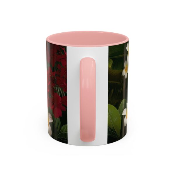 Our "Amen" Inspirational 'Solid Pink Heart' design Accent Coffee Mug, Perfect for Wedding Gifts, Love & Faith Decor, Philippians 4:8 - Image 12