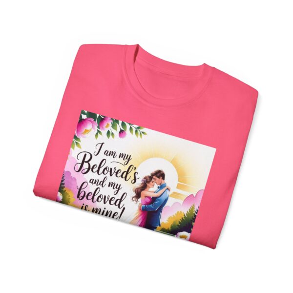 Our Inspirational "I am my Beloved's" Unisex Cotton T-Shirt, Faith Spiritual Apparel, Love Gift, Song of Solomon, Gospel Fashion - Image 56