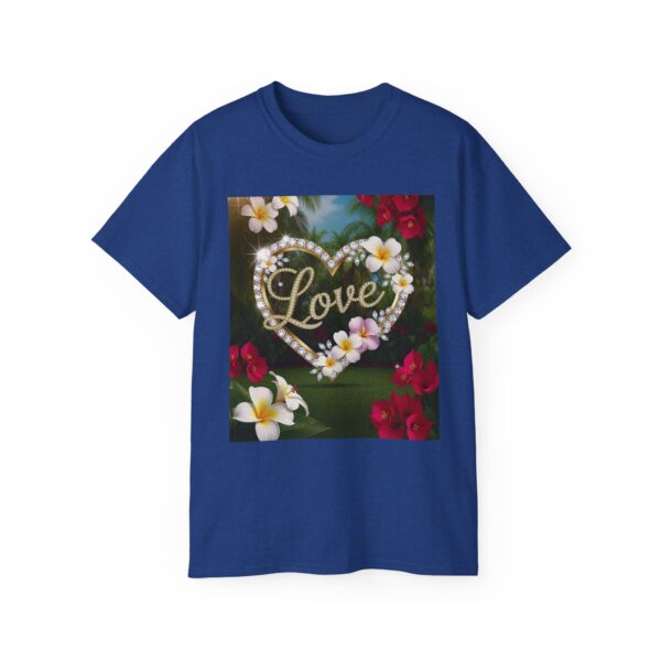 Our "Love" Inspirational 'Diamond Ring Heart' Design Vintage Christian Faith Apparel Unisex Cotton T-Shirt Thoughtful Quote, Philippians 4:8 - Image 37