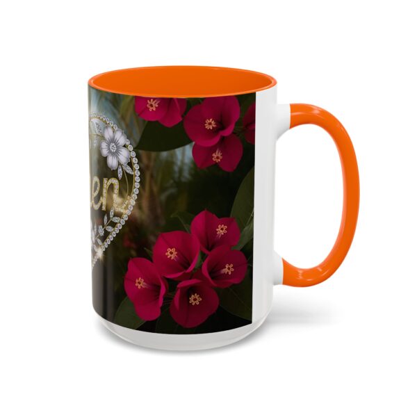 Our "Amen" Inspirational 'Diamond Ring Heart' Design Accent Coffee Mug, Perfect for Wedding Gifts, Love & Faith Decor, Philippians 4:8 - Image 54