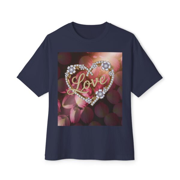 Our "LOVE" Biblical 'Petals' Unisex Tee, Inspirational, Christian Tshirt, Oversized Shirt, Boxy Top! - Image 33