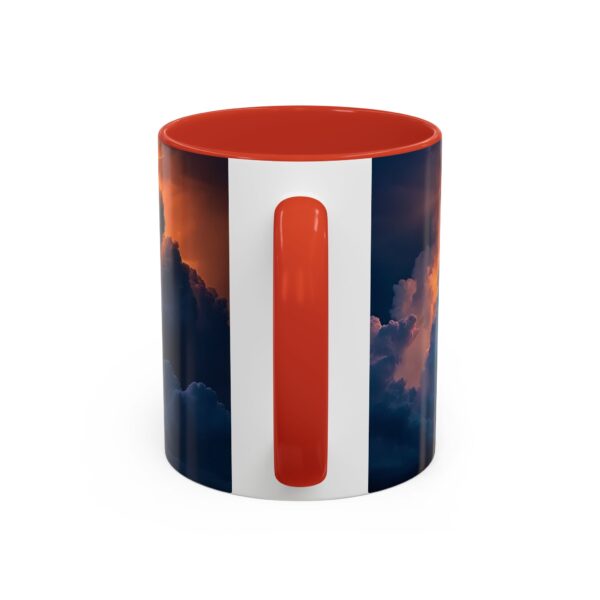 Our "Storm Light" design Accent Coffee Mug, Perfect for Wedding Gifts, Inspirational Decor, Beauty of God's Creation, Tea Cup, Ceramic - Image 16