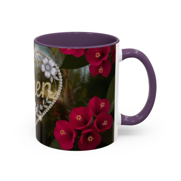 Our "Amen" Inspirational 'Diamond Ring Heart' Design Accent Coffee Mug, Perfect for Wedding Gifts, Love & Faith Decor, Philippians 4:8 - Image 46