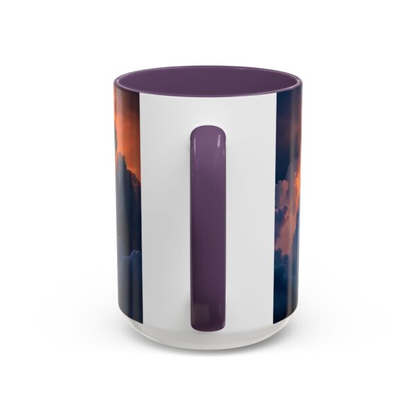 Our "Storm Light" design Accent Coffee Mug, Perfect for Wedding Gifts, Inspirational Decor, Beauty of God's Creation, Tea Cup, Ceramic - Image 60