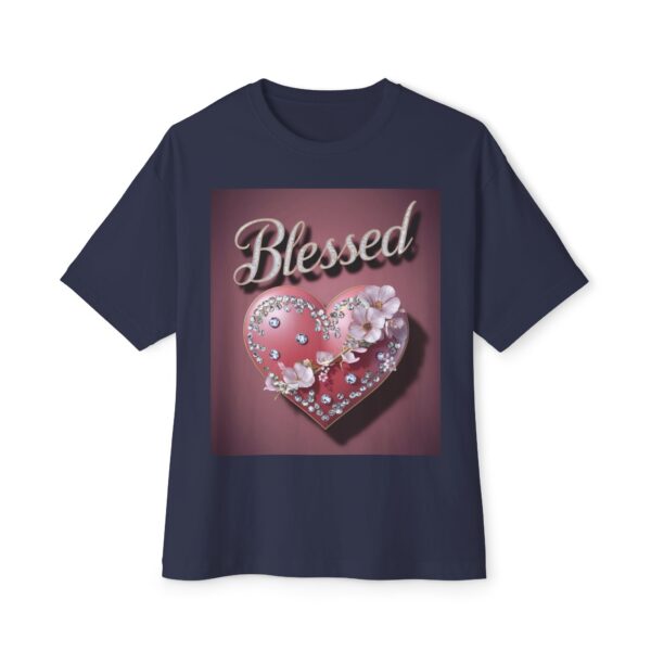Our "BLESSED" Biblical Unisex Tee - Inspirational Christian Tshirt for Men and Women, Religious Oversized Shirt, Boxy Top, Unisex Tee Shirt, - Image 33