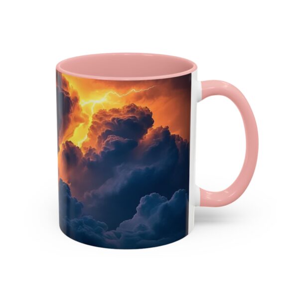 Our "Storm Light" design Accent Coffee Mug, Perfect for Wedding Gifts, Inspirational Decor, Beauty of God's Creation, Tea Cup, Ceramic - Image 10