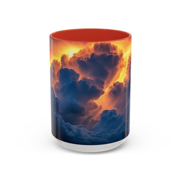 Our "Storm Light" design Accent Coffee Mug, Perfect for Wedding Gifts, Inspirational Decor, Beauty of God's Creation, Tea Cup, Ceramic - Image 29