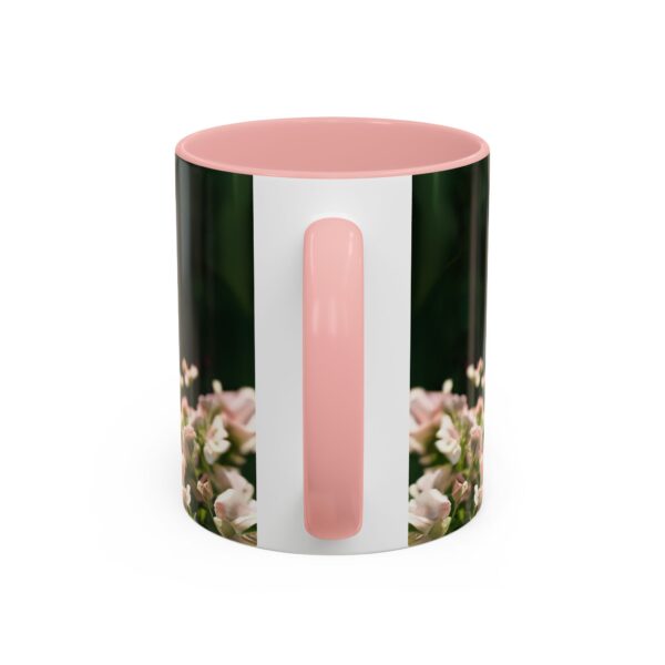Our "Amen" Inspirational 'Elaborate Red Flowers Heart' design Accent Coffee Mug, Perfect for Wedding Gifts, Love & Faith Decor, Philippians 4:8 - Image 12
