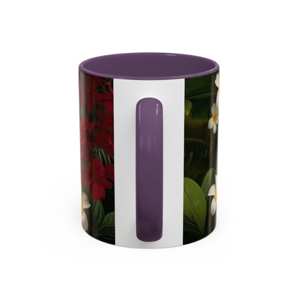 Our "Amen" Inspirational 'Solid Pink Heart' design Accent Coffee Mug, Perfect for Wedding Gifts, Love & Faith Decor, Philippians 4:8 - Image 48