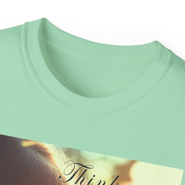 Inspirational 'Kitten Kisses' "Think on these things" Vintage Christian Faith Apparel Unisex Cotton T-Shirt, Pet Lover Cute Thoughtful Quote - Image 27