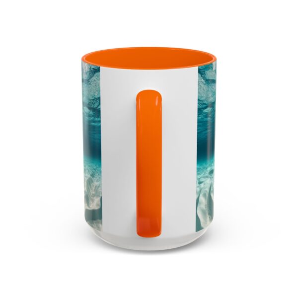 Our "Dolphins at Rest" design Accent Coffee Mug, Perfect for Wedding Gifts, Inspirational Decor, Beauty of God's Creation, Tea Cup, Ceramic - Image 56