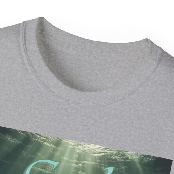 Our "God WILL Provide" design with a Fish with a Coin in its mouth Inspirational Christian Unisex Cotton T-Shirt, Faith Spiritual Apparel - Image 11