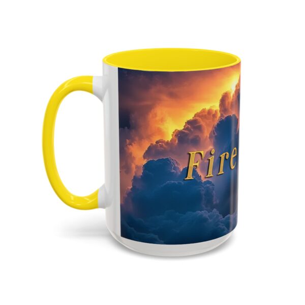 Our 'Storm Light' "Fire Inside" design Accent Coffee Mug, Perfect for Wedding Gifts, Inspirational Beauty of God's Creation, Tea Cup Ceramic - Image 63