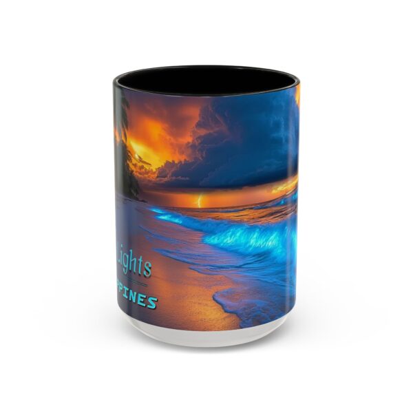 Our "Night Lights-Philippines" design Accent Coffee Mug, Perfect for Wedding Gifts, Inspirational Decor Beauty of God's Creation Tea Ceramic - Image 17