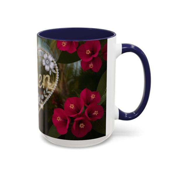 Our "Amen" Inspirational 'Diamond Ring Heart' Design Accent Coffee Mug, Perfect for Wedding Gifts, Love & Faith Decor, Philippians 4:8 - Image 22