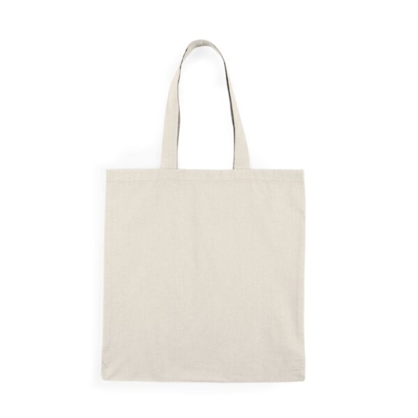 Inspirational Natural Tote Bag 'Kitten Kisses' "Think on These Things" Eco-Friendly Bag Cat Lover Motivational Daily Use Philippians 4:8 - Image 3