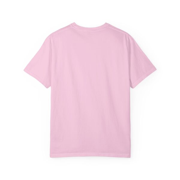 Garment-Dyed Unisex T-Shirt with our 'Kitten Kisses' "Think on these things" design summer Casual Wear, Relaxed Style Inspirational Phil 4:8 - Image 46