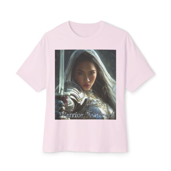 Our Inspirational "Warrior Princess" 'Diana' Biblical Christian Unisex Oversized Boxy Tshirt for Men and Women, Boxy Top, Unisex Tee Shirt - Image 4