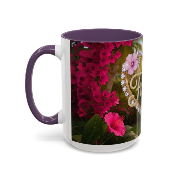 Our "Faith" 'Diamond Ring Heart' Inspirational design Accent Coffee Mug, Perfect for Wedding Gifts, Love & Faith Decor, Philippians 4:8 - Image 59
