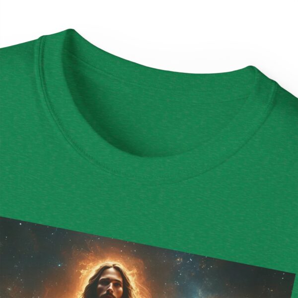 Our majestic "Our God is a Consuming Fire" Inspirational Christian Unisex Cotton T-Shirt, Faith Spiritual Apparel, Gift for Christians - Image 31