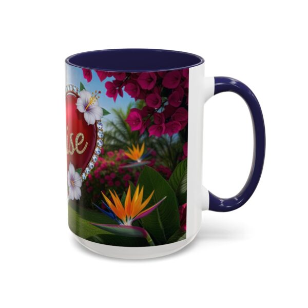 Our "Praise" 'Solid Red Heart' Inspirational Design Accent Coffee Mug, Perfect for Wedding Gifts, Love & Faith Decor, Philippians 4:8 - Image 22