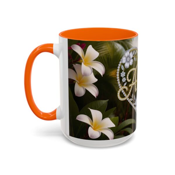 Our "Amen" Inspirational 'Diamond Ring Heart' Design Accent Coffee Mug, Perfect for Wedding Gifts, Love & Faith Decor, Philippians 4:8 - Image 55