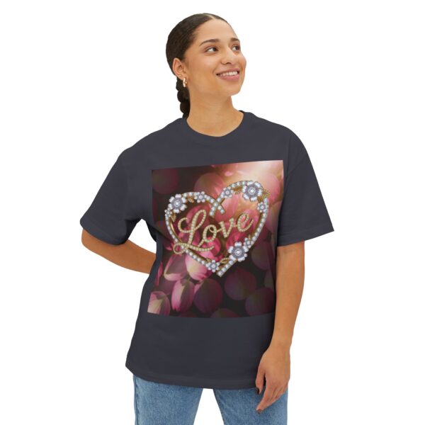 Our "LOVE" Biblical 'Petals' Unisex Tee, Inspirational, Christian Tshirt, Oversized Shirt, Boxy Top! - Image 23