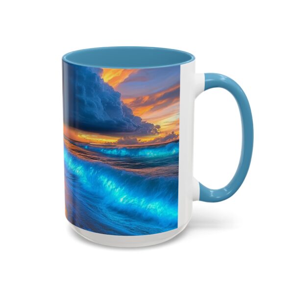Our "Night Lights-Philippines" design Accent Coffee Mug, Perfect for Wedding Gifts, Inspirational Decor Beauty of God's Creation Tea Ceramic - Image 38