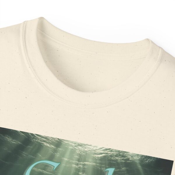 Our "God WILL Provide" design with a Fish with a Coin in its mouth Inspirational Christian Unisex Cotton T-Shirt, Faith Spiritual Apparel - Image 23